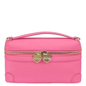 Stoney Clover Lane Top Handle Bag Front Zip in Guava NWT